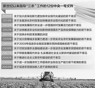 中央一號文件提出發展現代農業必須夯實糧食生產這一基礎